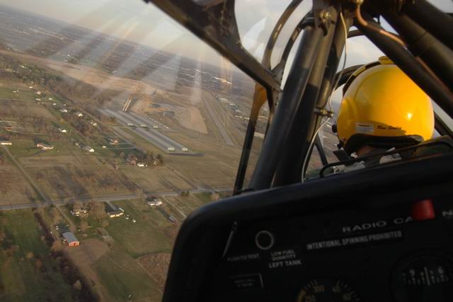 flying in michigan