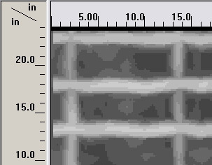 surface penetrating radar graph