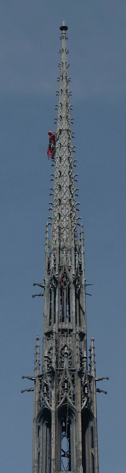 difficult spire access