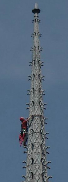 difficult spire access