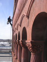 ITT building facade inspection