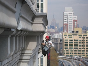 Josh inspecting with TPAS